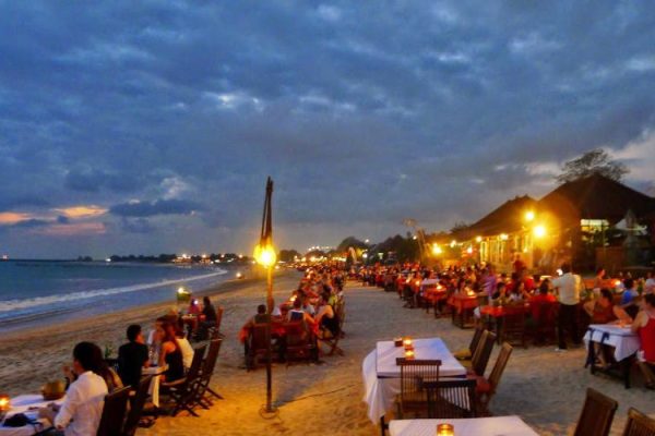 Dinner Seafood Jimbaran at Bintang Laut Cafe
