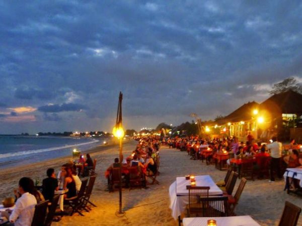 Dinner Seafood Jimbaran at Bintang Laut Cafe